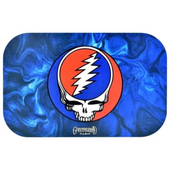 Grateful Dead SYF Swirls Rolling Tray ~ w/Magnetic Lid ~ 11" x 7" ~ Brand New! - Picture 3 of 3